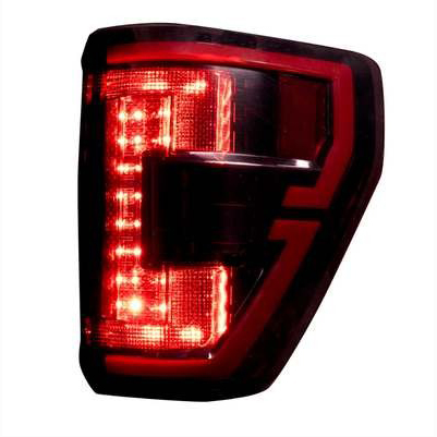 2021-23 F150 and Raptor (with OE LED and BLIS) OLED TAIL LIGHTS - Red ...